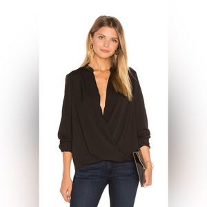 BCBGeneration Surplice Blouse